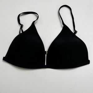 Gianni Bini Black Triangle Bikini Top